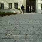 ACO TopTek PAVING GS - B125 terhelési osztályú térkő burkolatú aknafedlap - 300x 300 mm