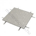 ACO TopTek SOLID SS - lemezburkolatú könnyű, bűz és vízzáró aknafedlap rozsdamentes acélból - 300x 300 mm