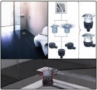ACO fürdőszobai padlóösszefolyó alsórész függőleges DN50 kivezetéssel - 1 db