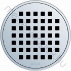 ACO fürdőszobai padlóösszefolyó SZITA mintás kerek design rács - 1 db