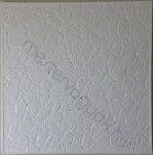 Álmennyezet polisztirolból Splot minta 50x50cm préselt hungarocell 2m2 - Fehér / 1 csomag