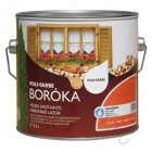 Boróka fabevonó selyemfényű vizesbázisú lazúrfesték - Dió / 0.75 liter