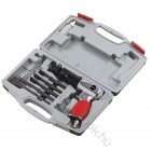 Einhell DMH 250/2 pneumatikus véső-kalapács szett 5 db vésőszárral, hordtáskában - 1 db