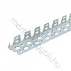 Élvédő PVC-ből ívre hajlítható perforálással 3m/db - 1 db