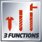 Einhell TE-CD 18/2 Li-i Akkus Ütvefúró-csavarozó +koffer +1,5A,h 18V akkuval /4513800/ - 1 db