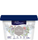 Polifarbe Platinum egyrétegű beltéri színes diszperziós falfesték - F60 Fekete Tulipán / 2.5 liter