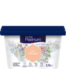 Polifarbe Platinum egyrétegű beltéri színes diszperziós falfesték - H30 Habszegfű / 2.5 liter