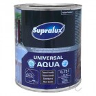 Supralux Universal Aqua selyemfényű vizes bázisú zománcfesték fedő és korróziógátló alapozó egyben - Sárgászöld / 0.75 liter
