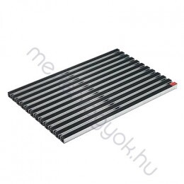 ACO SELF Vario kültéri lábtörlő tálcához alumínium rács gumi betéttel 60x40cm