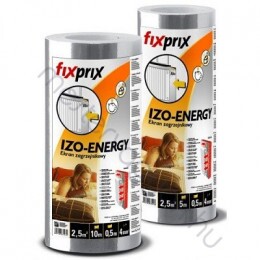 Hőtükör Thermostop 5x0.5m 3mm vastag polisztirol alumínium fóliával