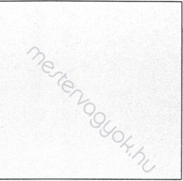 AMF THERMATEX Schlicht SK/600x600x15mm, kazettás álmennyezeti lap - Fehér