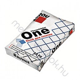 Baumit One csempe és burkolatragasztó kül és beltéri felhasználásra