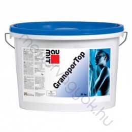 Baumit GranoporTop homlokzati szinező vakolat gördülő 2,0mm-es, 0019 és 0018-as színek - Fehér