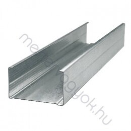CW 50/0,6mm gipszkarton válaszfal szárazépítő profil