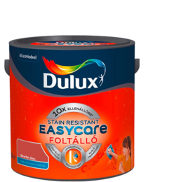 Dulux EasyCare víztaszító színes beltéri matt latex falfesték - Skarlát íbisz