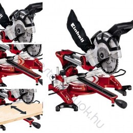 Einhell TH-SM 2131 DUAL Kétoldalra dönthető Gérvágó fejező fűrész 1800W, 310x62mm-es vágás