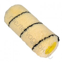 Festőhenger Hardstar 10cmx30mm 9mm-es cérnás szálhossz, fekete csavartcsíkos teddy