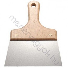 Francia spakli, fa nyéllel rozsdamentes pengével 15cm-es