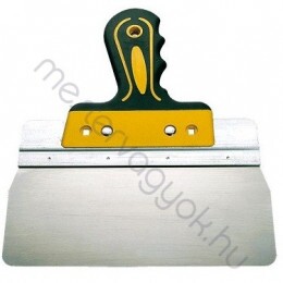 Francia spatulya rozsdamentes acélból 22cm széles gumis nyelű