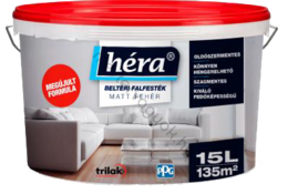 Héra oldószermentes beltéri matt falfesték - Fehér