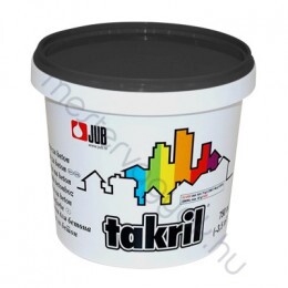 Jub Takril diszperziós betonfesték kültéri és beltéri felületekre, kopásálló mosható - Fekete
