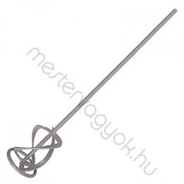 Keverőszár 100x600mm sűrű anyagokhoz, hatszög HEXA befogású, szürke