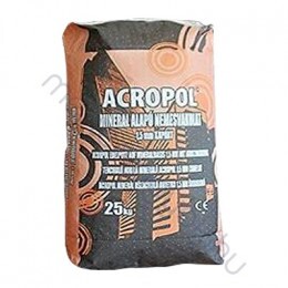 KingStone Mineral Plast 1,5mm-es kapart hatású homlokzati zsákos vékonyvakolat - Fehér