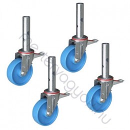 Krause Climtec gurulóállványhoz kerék szett (4db, 125mm-es)