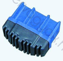 Krause Stabilo műanyag-gumi lábdugó Stabilo profi létrákhoz 77x25mm