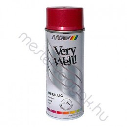 Motip Very well metál spray akrilfesték - Piros