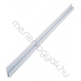 H profilú falazóléc alumíniumból, vakoló lehúzóléc