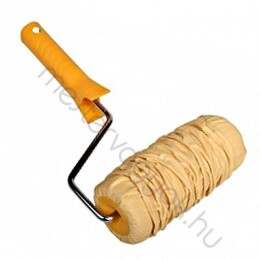 Struktúra festőhenger 18cm széles teddy fej gyűrt bőrből, márványfelületek készítéséhez 8mm-es nyéllel