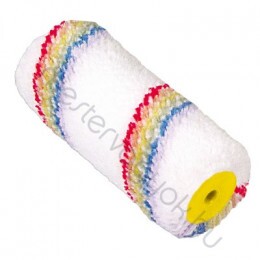 Festőhenger Elitakolor 10cmx30mm 11mm-es cérnás szálhossz, szivárvány csavartcsíkos teddy