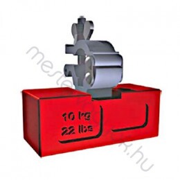 Zarges téglatest 10kg-os ballasztsúly gurulóállvány oldal kitásztóhoz rögzíthető