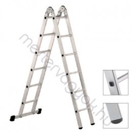 Zarges Combimaster X Z600 Kétrészes többcélú csuklós létra keresztgerendával