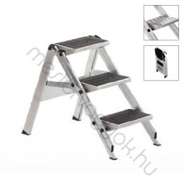 Zarges Plazatec P Z600 Összecsukható TOP biztonsági bordázott foku lépcső