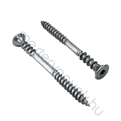 Állítócsavar (szintező) önmetsző 6mm átmérővel TORX25 fejjel horganyzott acélból - 6x 80 mm