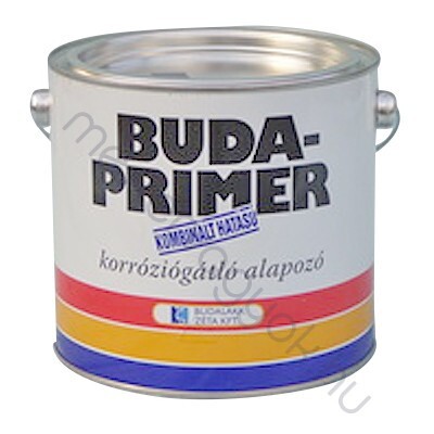 Budaprimer korróziógátló alapozó - Szürke 200 / 0.75 liter