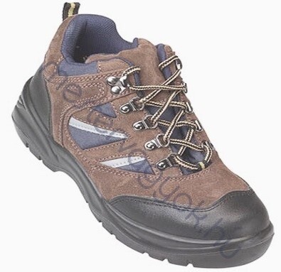 Munkavédelmi cipő COPPER (S1P) barna velúr - 44 es