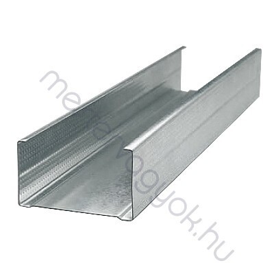 CW 50/0,6mm gipszkarton válaszfal szárazépítő profil - 3 m hosszú