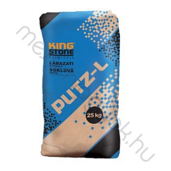 KingStone Putz-L Lábazati nagyszilárdságú alapvakolat, kültéri és beltéri szárazhabarcs - 25 kg