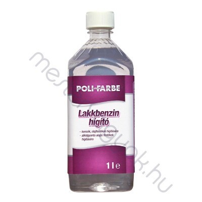 Polifarbe lakkbenzin festék hígító és lemosó - 1 liter