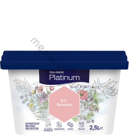 PF Platinum színes 2,5L B25 Bazsarózsa - B25 Bazsarózsa / 2.5 liter