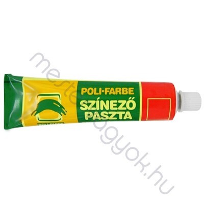 Polifarbe Szinező paszta vizes festékekhez - Piros / 100 gr