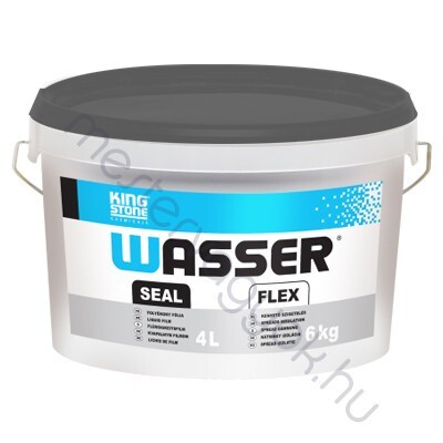 KingStone WasserSeal vízzáró rugalmas repedésáthidaló folyékony vízszigetelés kültéri és beltéri felületeken - 4 liter