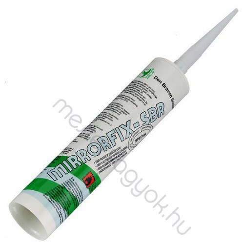 Zwaluw Tükörfix SBR gumi univerzális tükörragasztó, UV álló, vízálló, fagyálló, kül és beltérben használható - Beige / 290 ml